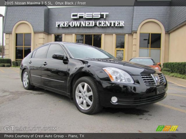 2005 Nissan Maxima 3.5 SL in Onyx Black