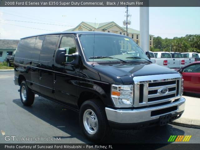 2008 Ford E Series Van E350 Super Duty Commericial in Black