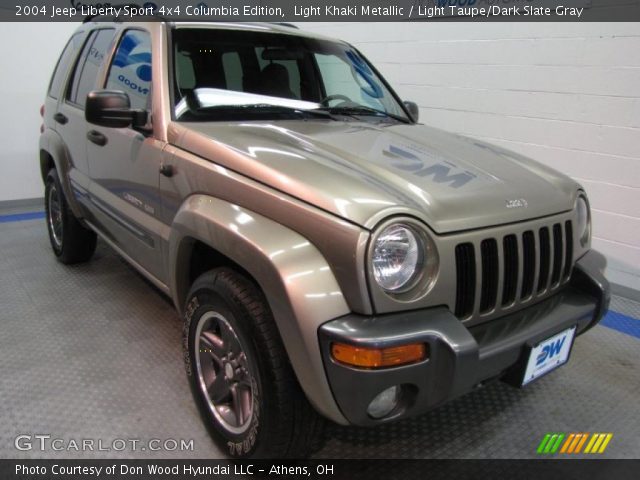 2004 Jeep Liberty Sport 4x4 Columbia Edition in Light Khaki Metallic