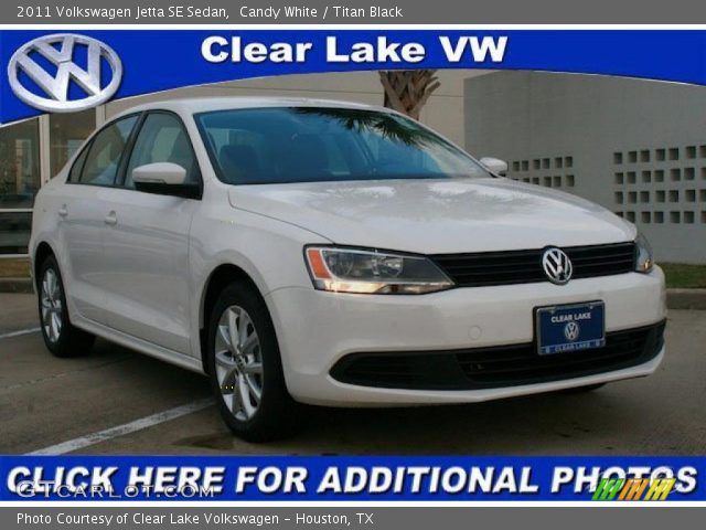 2011 Volkswagen Jetta SE Sedan in Candy White