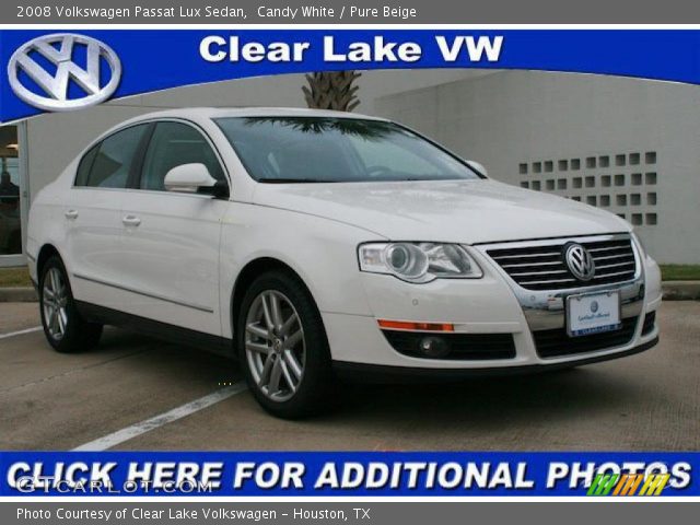 2008 Volkswagen Passat Lux Sedan in Candy White