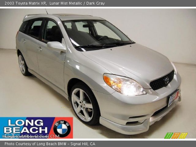 2003 Toyota Matrix XR in Lunar Mist Metallic