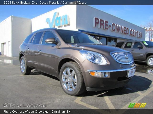 2008 Buick Enclave CXL in Cocoa Metallic