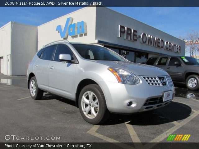 2008 Nissan Rogue SL AWD in Silver Ice Metallic