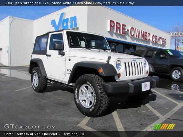 2008 Jeep Wrangler X 4x4 in Stone White