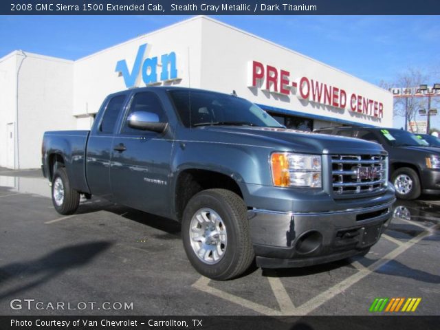 2008 GMC Sierra 1500 Extended Cab in Stealth Gray Metallic