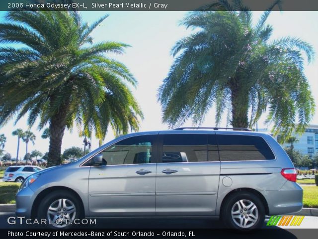 2006 Honda Odyssey EX-L in Silver Pearl Metallic