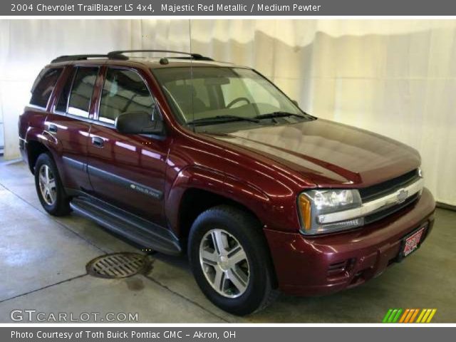 2004 Chevrolet TrailBlazer LS 4x4 in Majestic Red Metallic