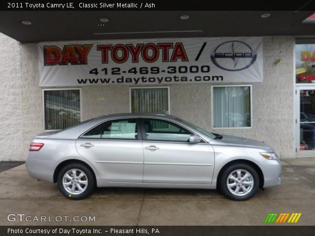 2011 Toyota Camry LE in Classic Silver Metallic