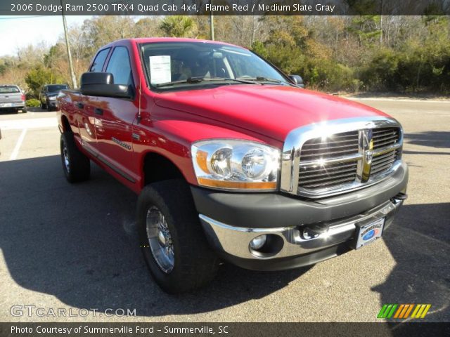 2006 Dodge Ram 2500 TRX4 Quad Cab 4x4 in Flame Red