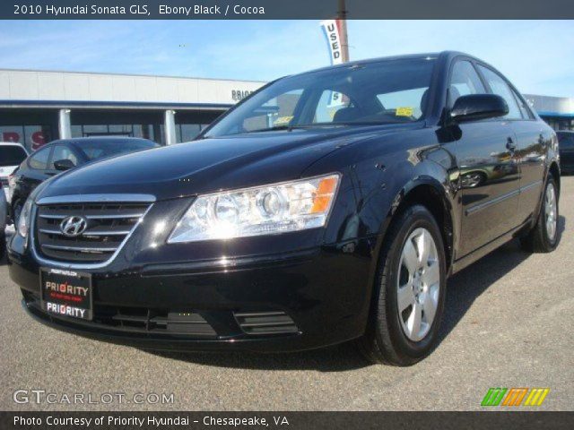 2010 Hyundai Sonata GLS in Ebony Black