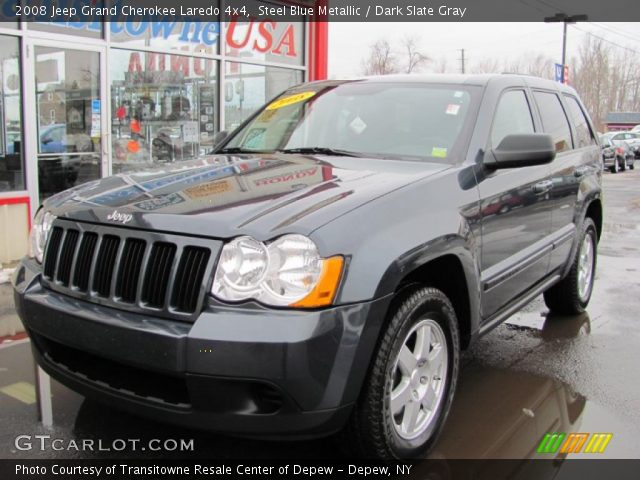 2008 Jeep Grand Cherokee Laredo 4x4 in Steel Blue Metallic