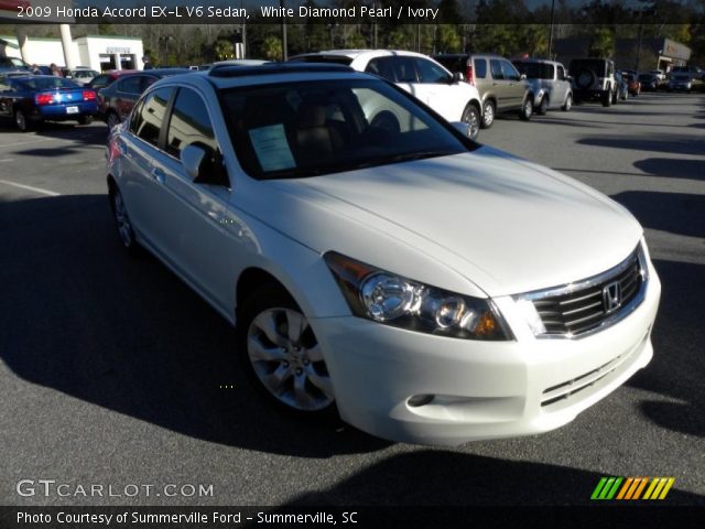 2009 Honda accord white diamond pearl #5