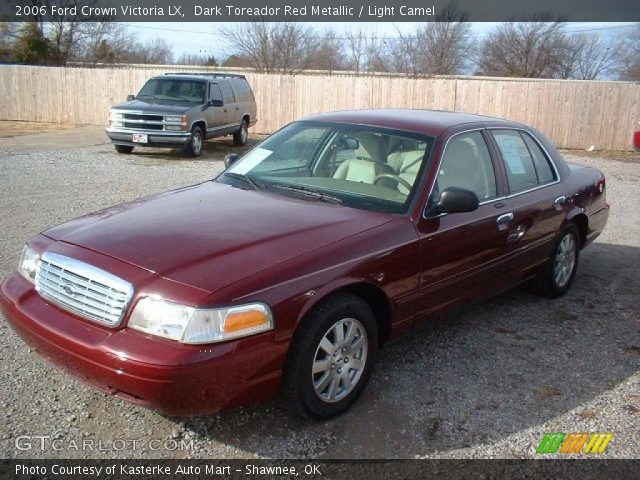 2006 Ford Crown Victoria LX in Dark Toreador Red Metallic