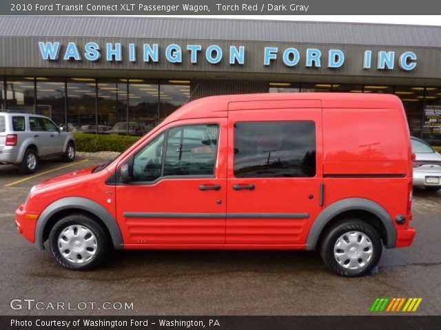 2010 Ford Transit Connect XLT Passenger Wagon in Torch Red