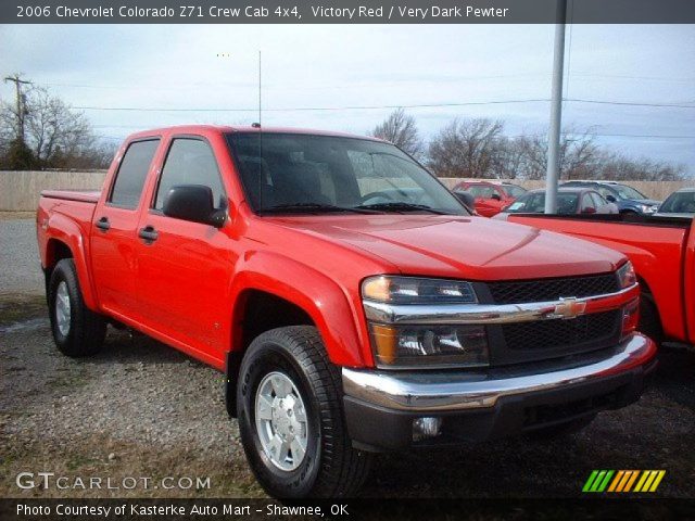 2006 Chevrolet Colorado Z71 Crew Cab 4x4 in Victory Red