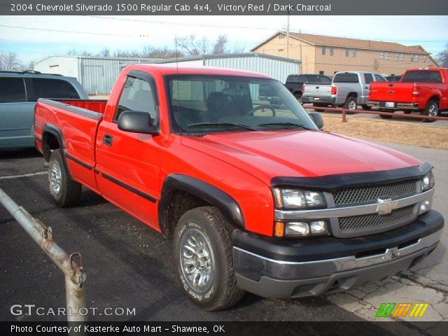 2004 Chevrolet Silverado 1500 Regular Cab 4x4 in Victory Red