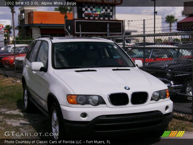 2002 BMW X5 3.0i in Alpine White