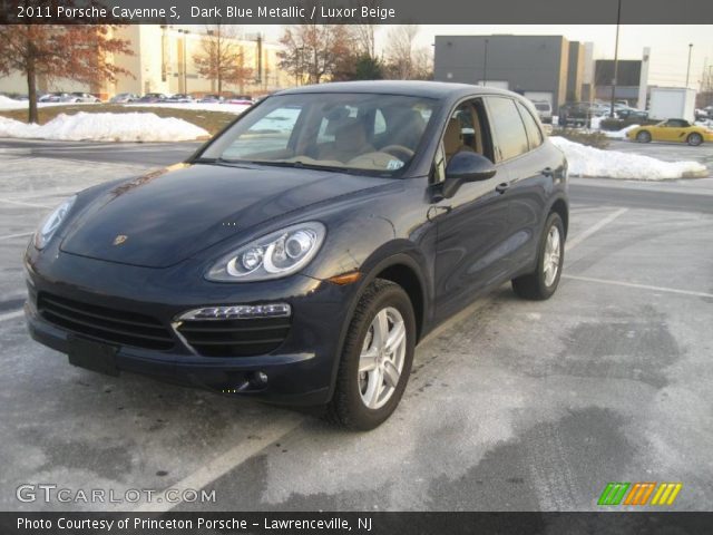 2011 Porsche Cayenne S in Dark Blue Metallic