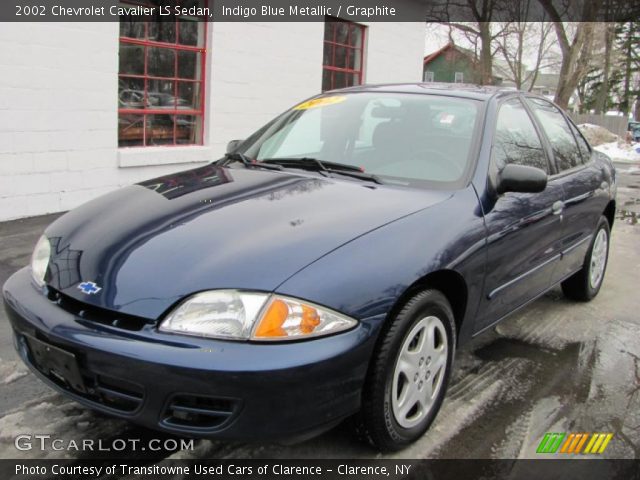 2002 Chevrolet Cavalier LS Sedan in Indigo Blue Metallic