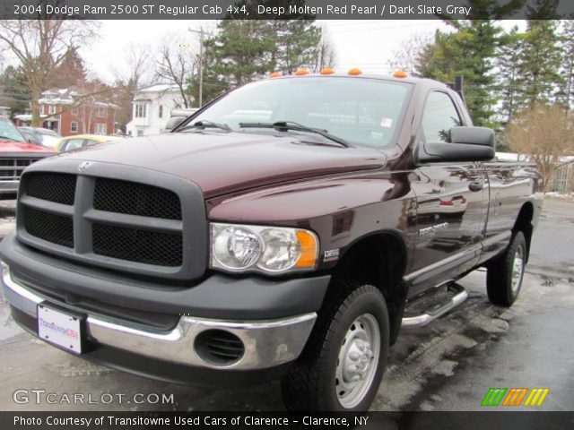 2004 Dodge Ram 2500 ST Regular Cab 4x4 in Deep Molten Red Pearl