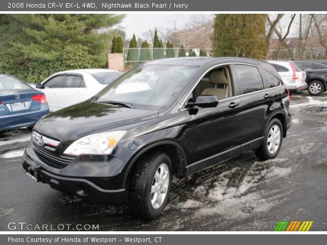 2008 Honda CR-V EX-L 4WD in Nighthawk Black Pearl