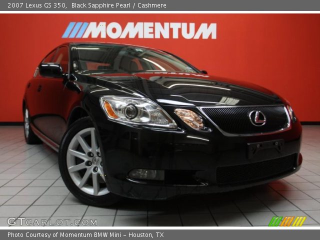 2007 Lexus GS 350 in Black Sapphire Pearl