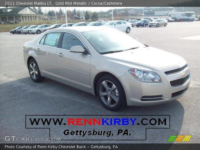 2011 Chevrolet Malibu LT in Gold Mist Metallic