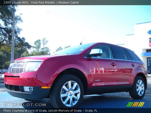 2007 Lincoln MKX  in Vivid Red Metallic