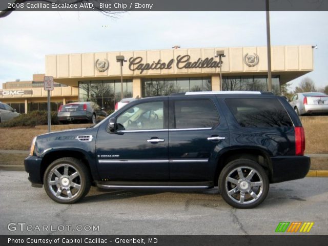 2008 Cadillac Escalade AWD in Blue Chip
