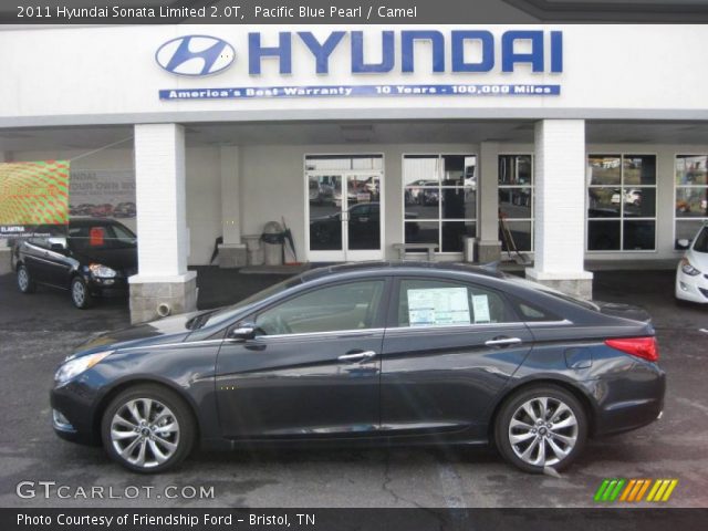 2011 Hyundai Sonata Limited 2.0T in Pacific Blue Pearl