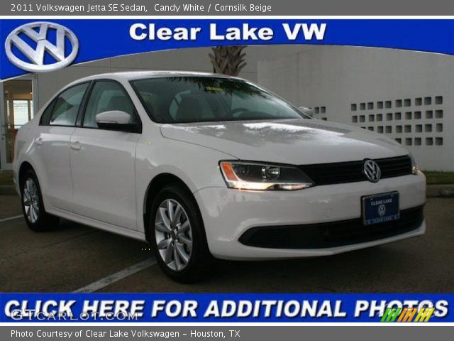 2011 Volkswagen Jetta SE Sedan in Candy White