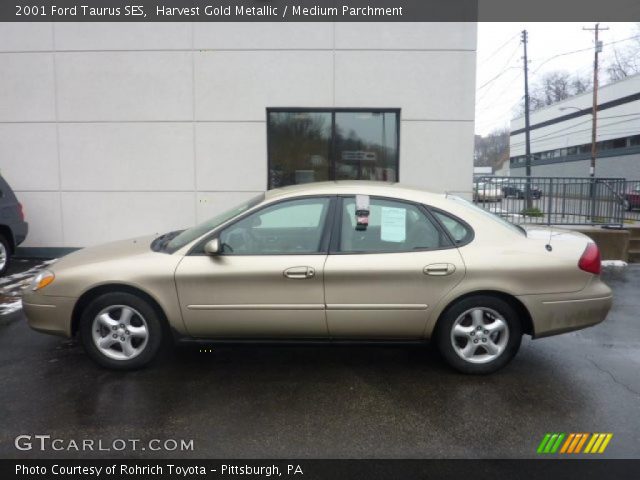 2001 Ford Taurus SES in Harvest Gold Metallic