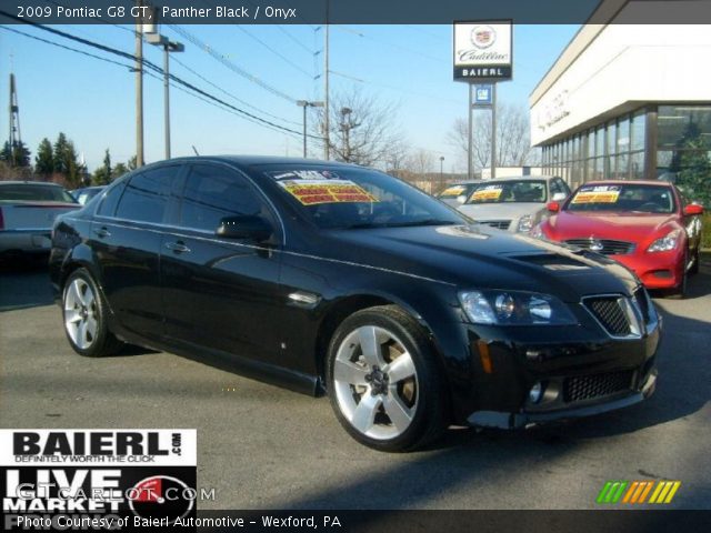 2009 Pontiac G8 GT in Panther Black