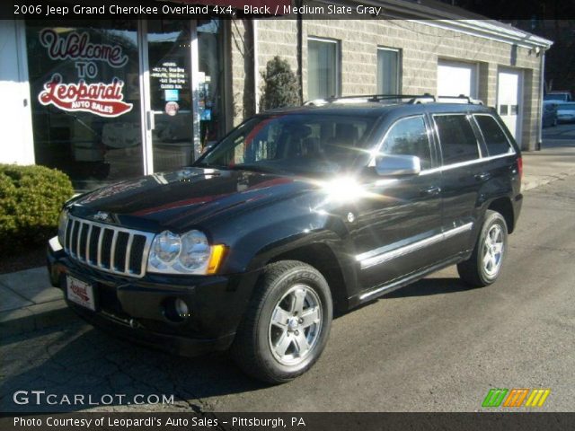 2006 Jeep Grand Cherokee Overland 4x4 in Black