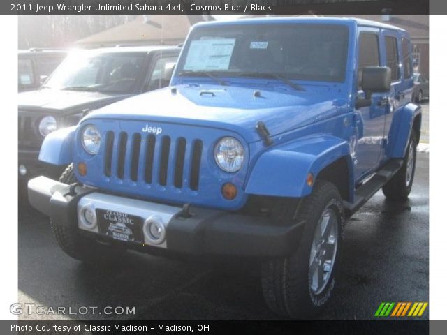 2011 Jeep Wrangler Unlimited Sahara 4x4 in Cosmos Blue