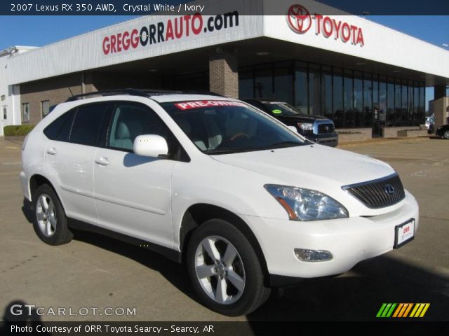 2007 Lexus RX 350 AWD in Crystal White