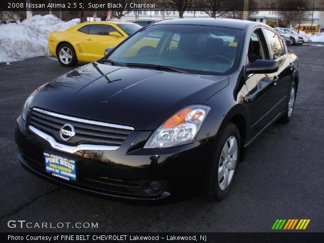 2008 Nissan Altima 2.5 S in Super Black
