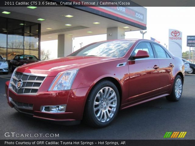 2011 Cadillac CTS 3.6 Sedan in Crystal Red Tintcoat