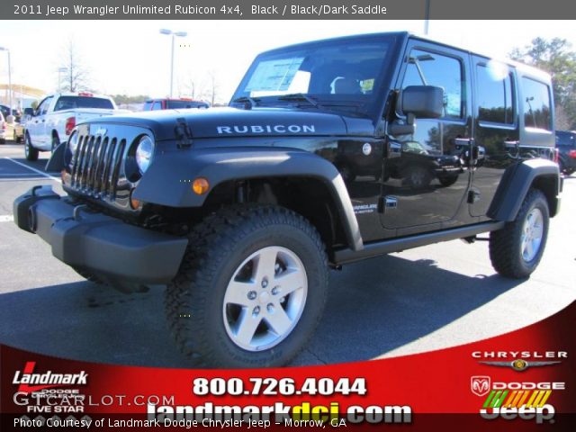 2011 Jeep Wrangler Unlimited Rubicon 4x4 in Black