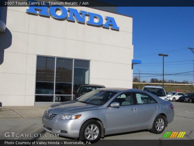 2007 Toyota Camry LE in Titanium Metallic