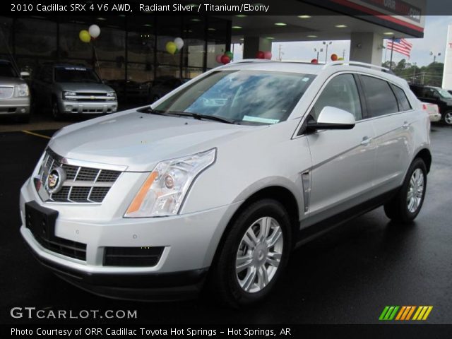 2010 Cadillac SRX 4 V6 AWD in Radiant Silver