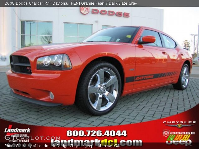 2008 Dodge Charger R/T Daytona in HEMI Orange Pearl