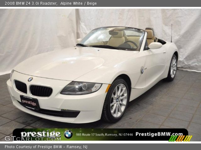 2008 BMW Z4 3.0i Roadster in Alpine White