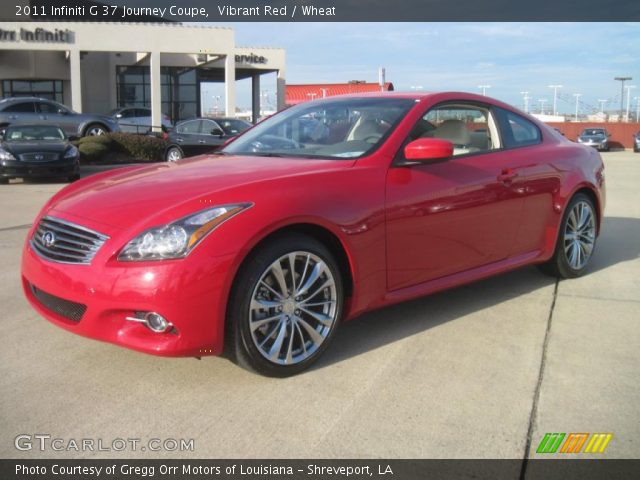 2011 Infiniti G 37 Journey Coupe in Vibrant Red