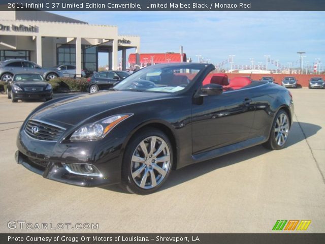 2011 Infiniti G 37 Limited Edition Convertible in Limited Malbec Black
