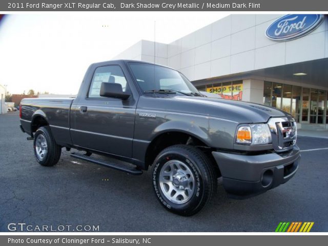 2011 Ford Ranger XLT Regular Cab in Dark Shadow Grey Metallic