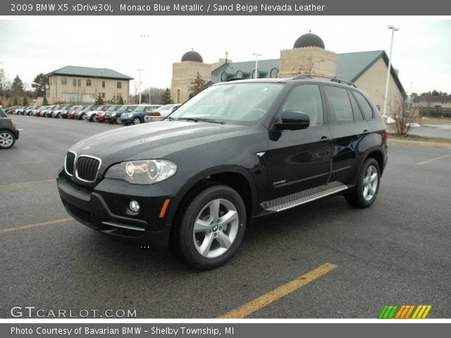 2009 BMW X5 xDrive30i in Monaco Blue Metallic