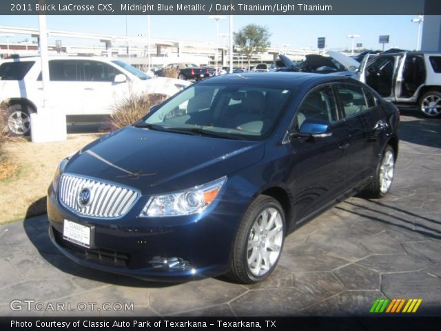 2011 Buick LaCrosse CXS in Midnight Blue Metallic