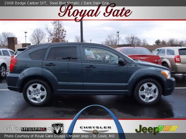 2008 Dodge Caliber SXT in Steel Blue Metallic